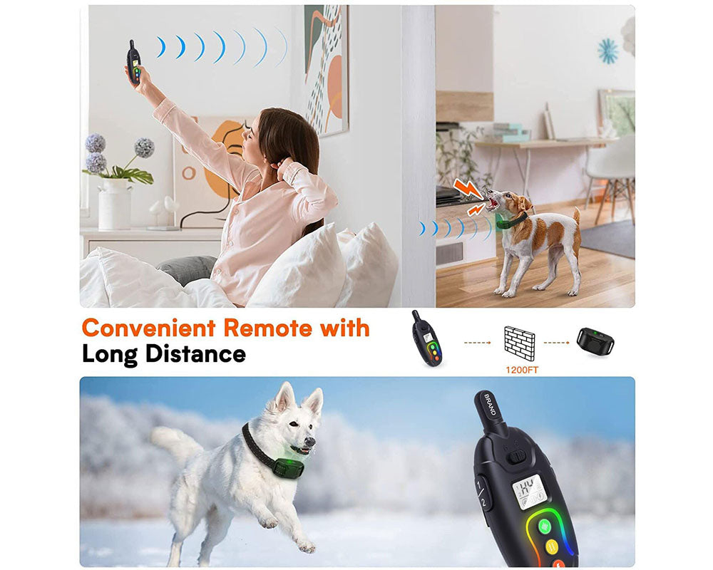 Dog Anti Barking Device with Security Lock & Rechargeable Collar – Safe, Waterproof, and Effective