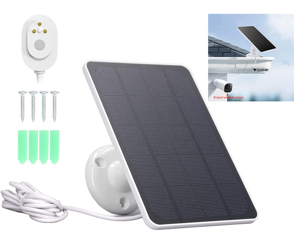 10W Solar Panel for Security Cameras - Reliable, Weatherproof, and Efficient Power Supply