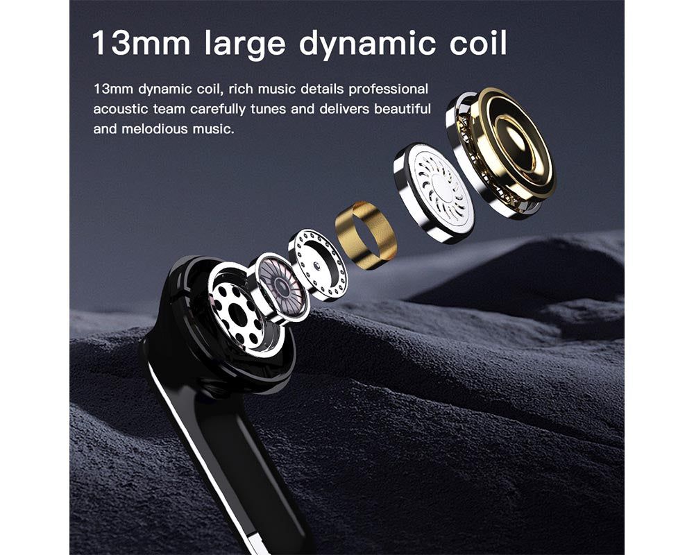 Wireless Bluetooth Headset Q10 Wireless Bluetooth Headset Q10 – ANC Noise Cancelling + ENC with Digital Display