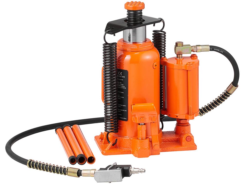 20 Ton Air Hydraulic Bottle Jack - Heavy-Duty Lifting for Cars