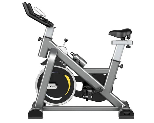 Indoor Cycling Bike – Belt Drive Magnetic Resistance Exercise Bike with LCD Monitor Exercise Bike