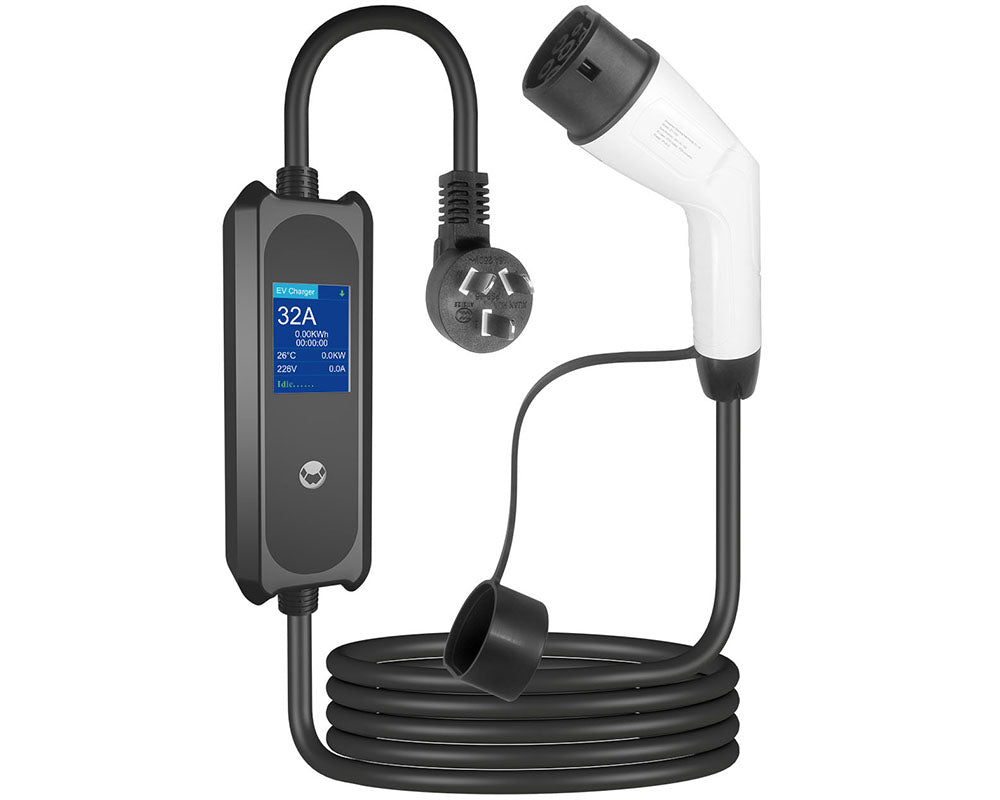 16AEV Charging Station Portable EV Charger Type2  16A Cable, Electric Vehicle Charger AU Plug