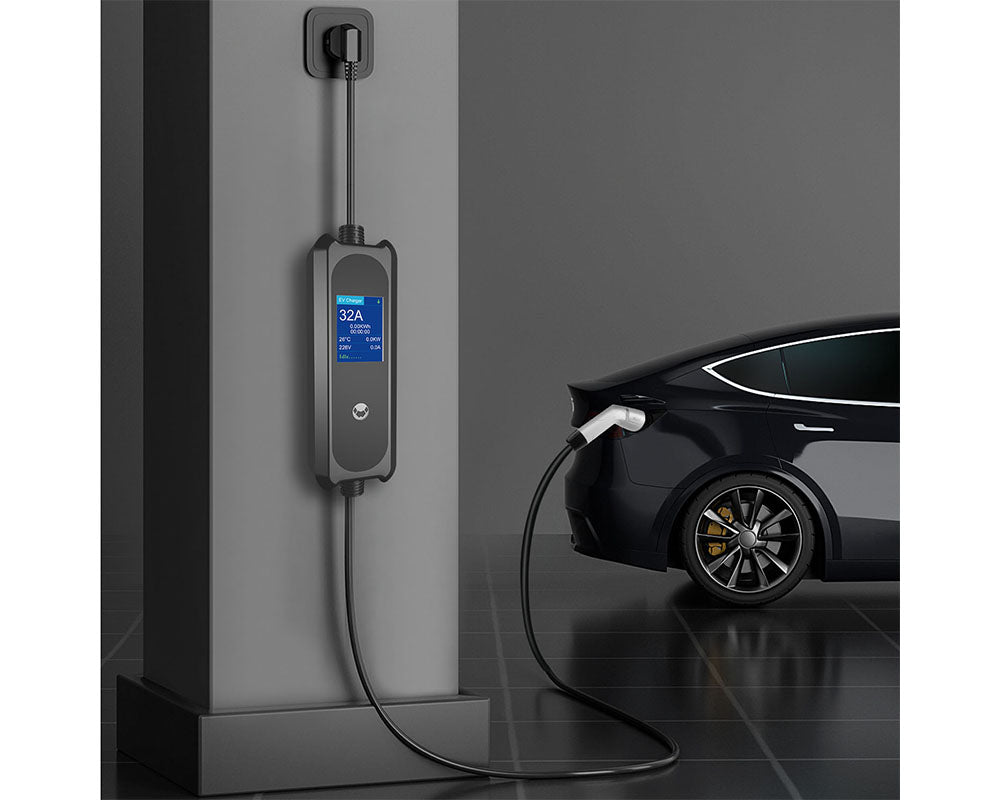 16AEV Charging Station Portable EV Charger Type2  16A Cable, Electric Vehicle Charger AU Plug