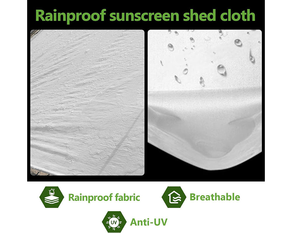 Galvanised Steel Outdoor Chicken Coop 4Mx3M