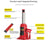Vertical Hydraulic Jack 10 Ton