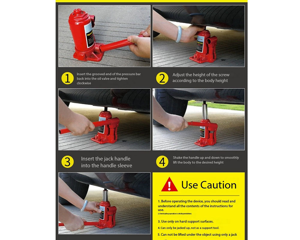 Hydraulic Bottle Jack 5 Ton