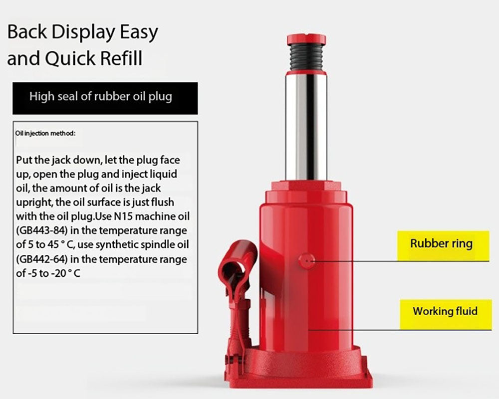 Hydraulic Bottle Jack 5 Ton