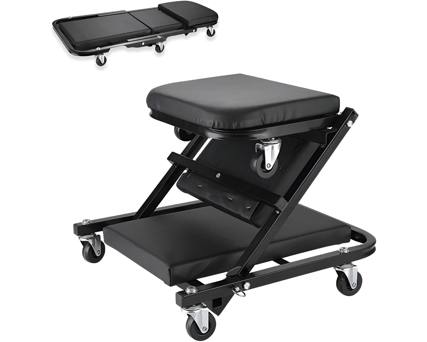 2-in-1 Garage Creeper Seat
