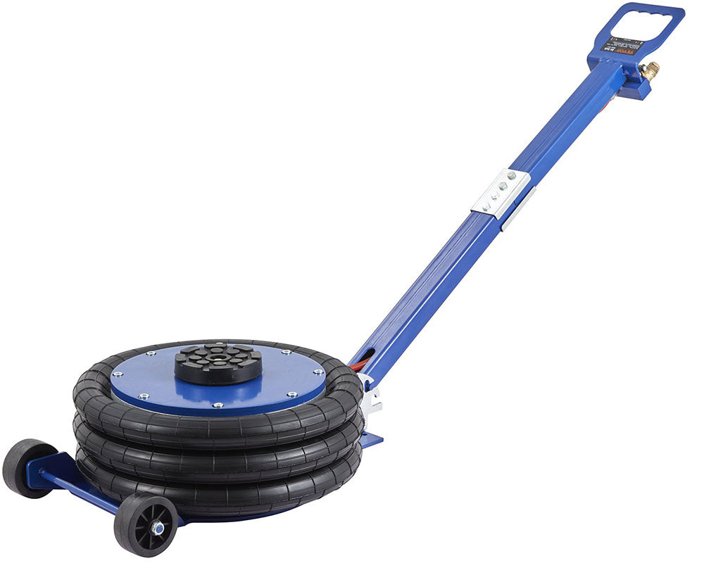 Air Jack Triple Bag Pneumatic Lift Jack with Adjustable Handle for Cars, SUVs, Garage Repairs