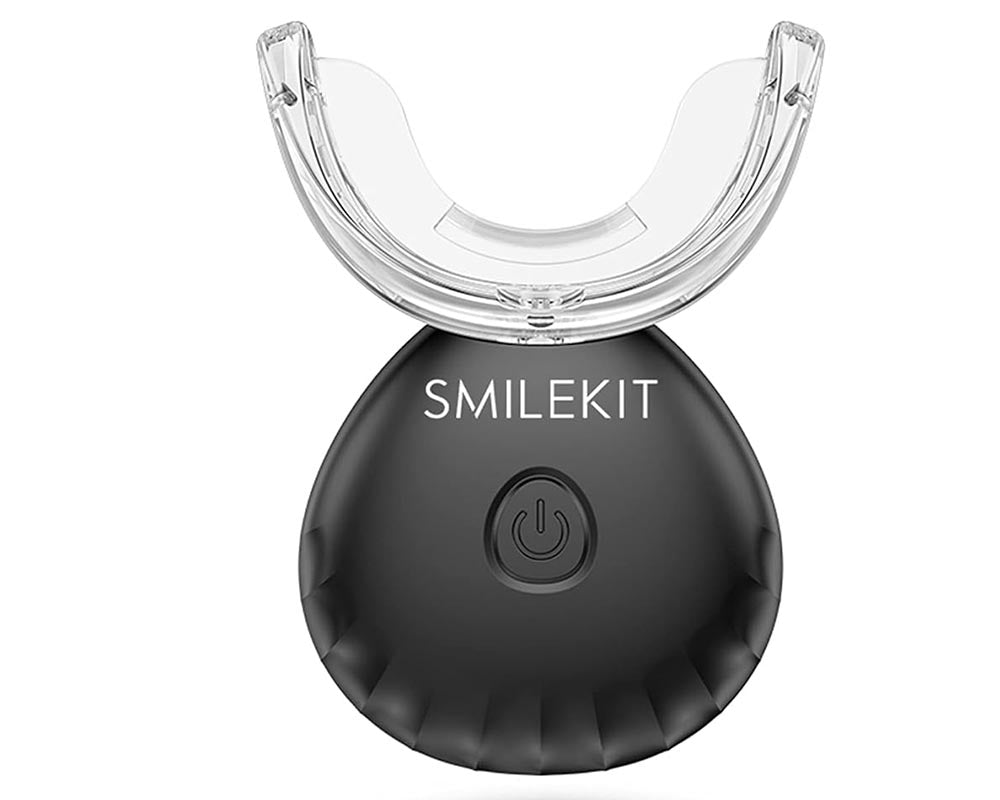 SMILEKIT Teeth Whitening Kit with 16 LED Accelerator Light