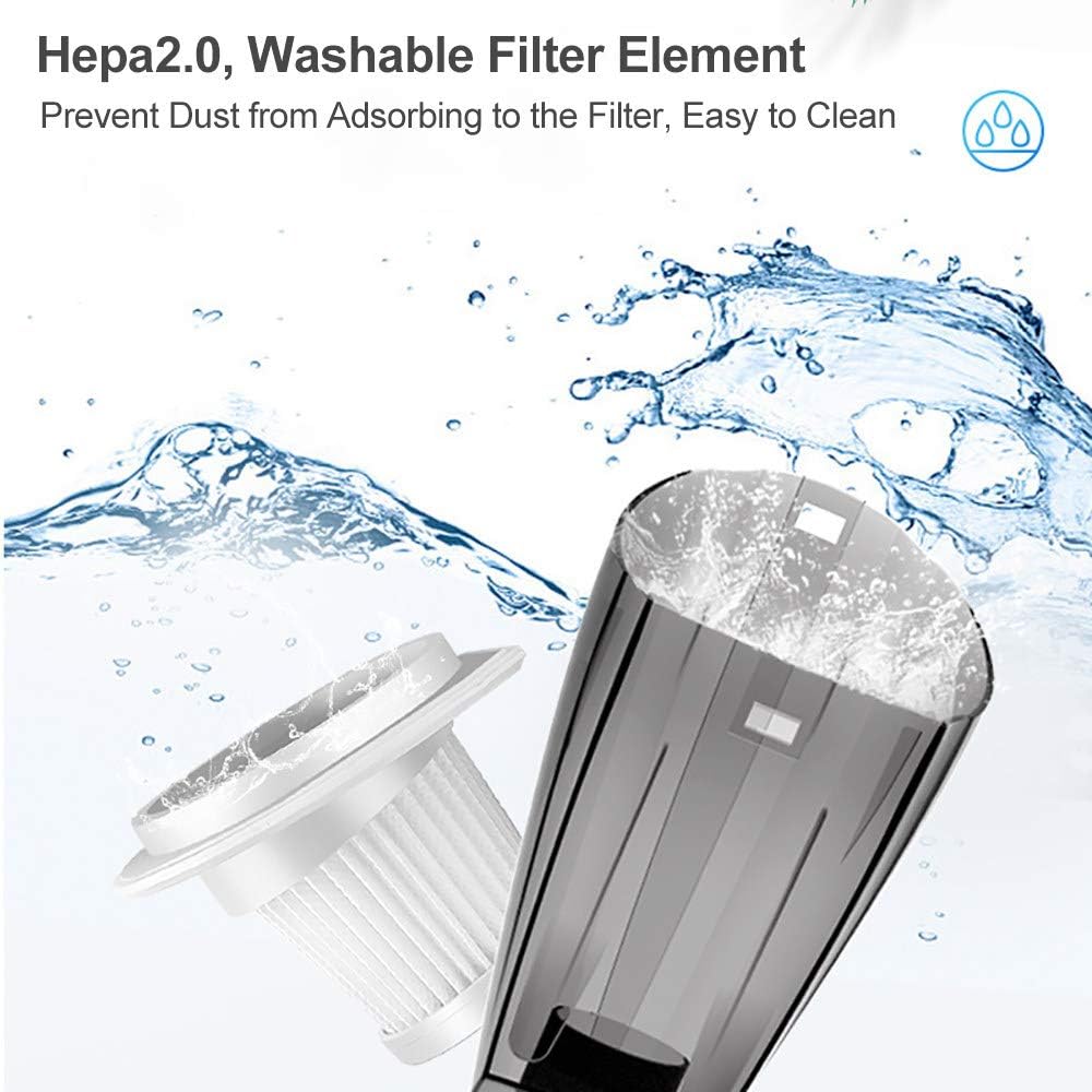 Portable Cordless Handheld Vacuum Cleaner – Dry and Wet Cleaning with Cyclonic Technology