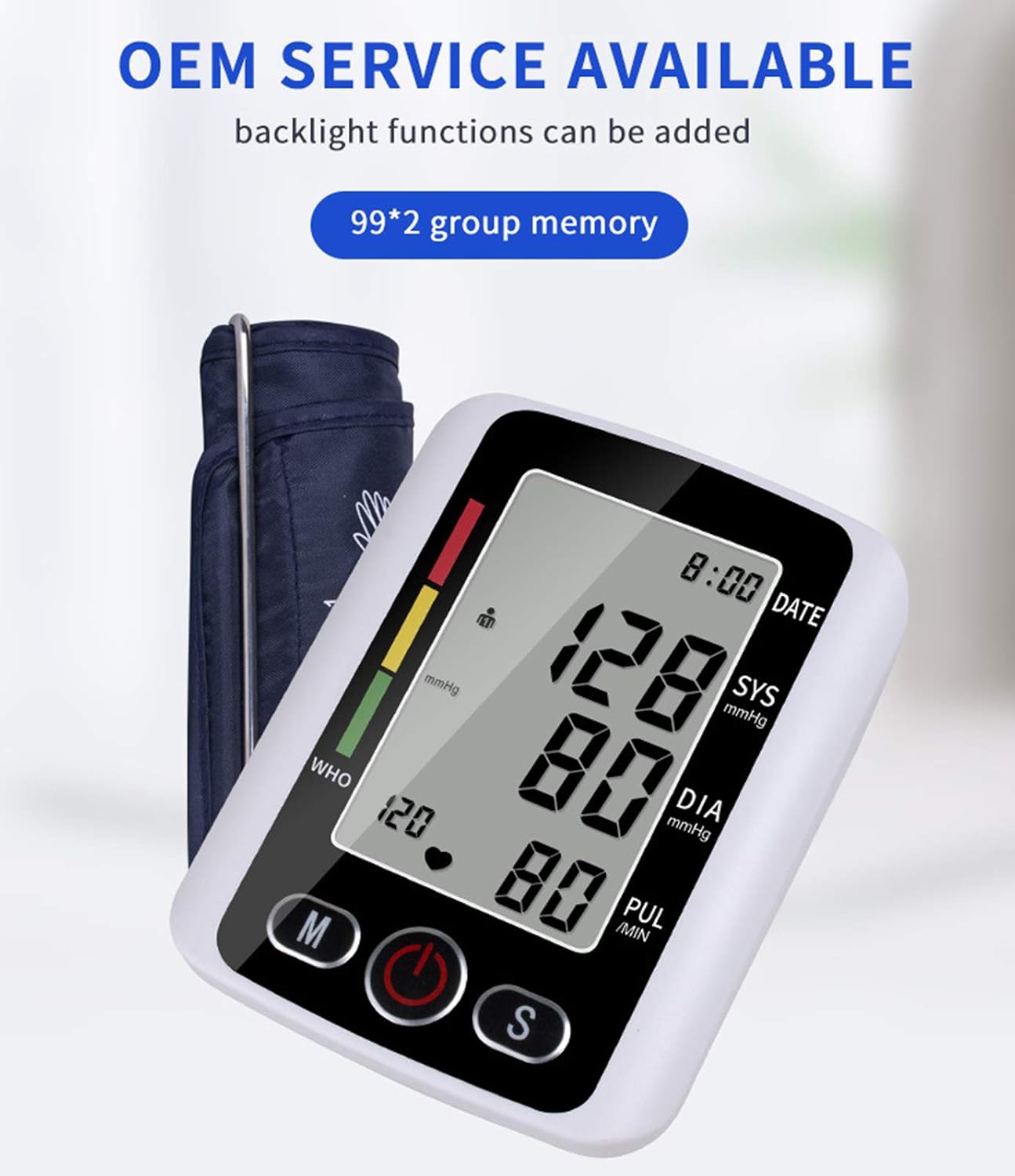 Intelligent Arm-Type Home Blood Pressure Meter