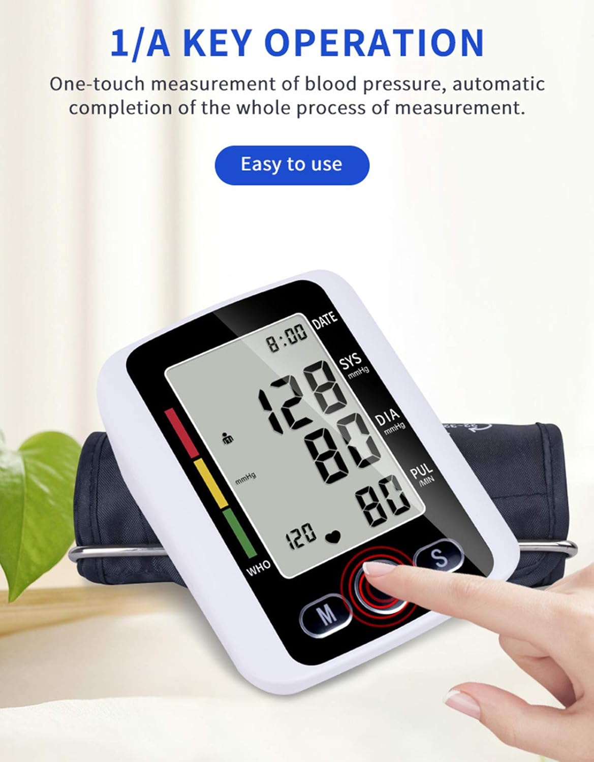 Intelligent Arm-Type Home Blood Pressure Meter