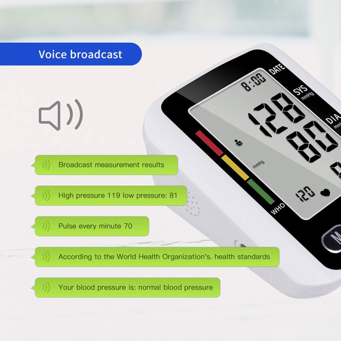 Intelligent Arm-Type Home Blood Pressure Meter