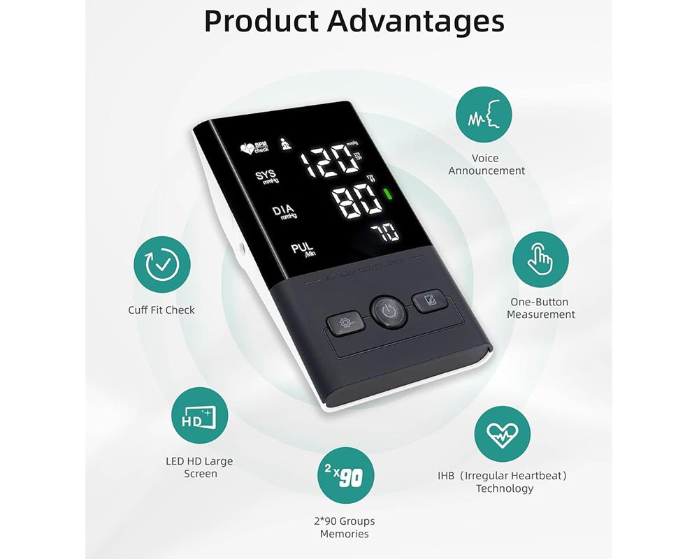 Automatic Electronic Digital High Blood Pressure Monitor