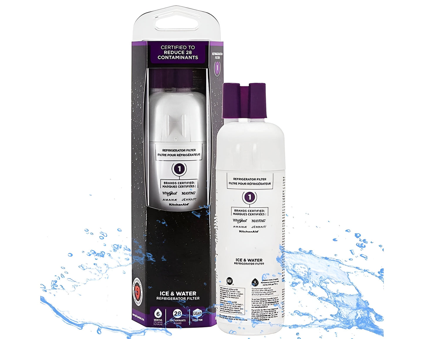 Ice water filter