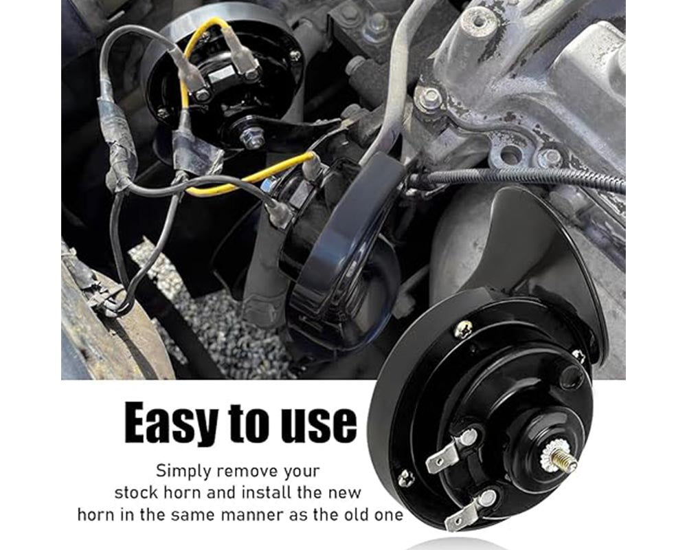 12V Waterproof Air Snail Horn for Car, Truck, Boat