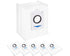 5 PCS Replacement Dust Bags for ECOVACS DEEBOT X1 OMNI, T10, T20, and T10 Omni