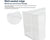5 PCS Replacement Dust Bags for ECOVACS DEEBOT X1 OMNI, T10, T20, and T10 Omni