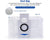 5 PCS Replacement Dust Bags for ECOVACS DEEBOT X1 OMNI, T10, T20, and T10 Omni