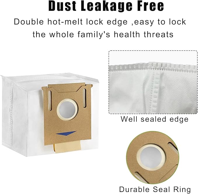 Dust Bags Replacement for ECOVACS Deebot T9, T8, N8 Series