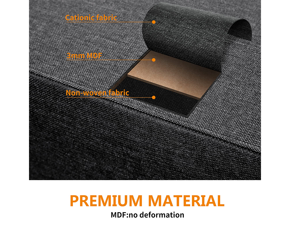 Storage Dresser Cabinet Tall boy 8 Drawer Fabric Tower Organizer by CURA