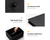 Tall Boy Chest – 8 Drawer Tall Boy Chest Fabric Dresser Black