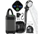 6000mAh Rechargeable Portable Shower Kit for Camping and Outdoor Use