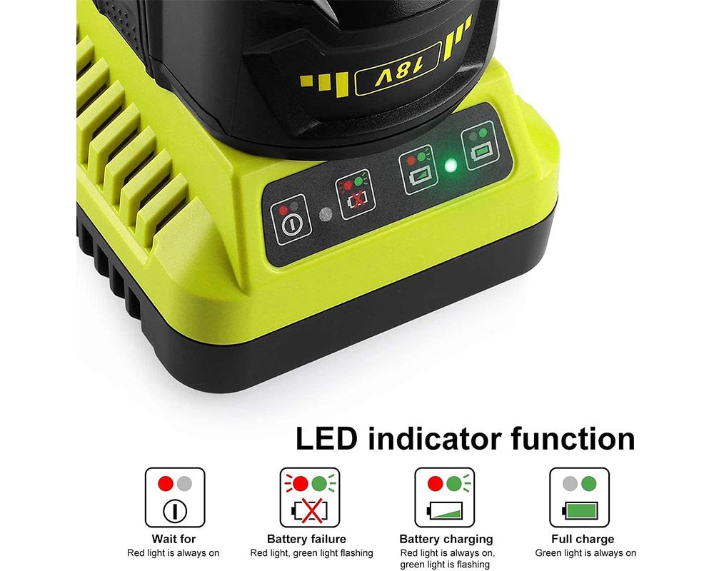 12V-18V Replacement Charger for Ryobi Tools Battery Replacement RYOBI battery Charger
