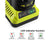 12V-18V Replacement Charger for Ryobi Tools Battery Replacement RYOBI battery Charger