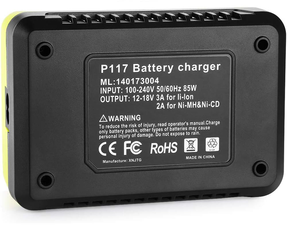 12V-18V Replacement Charger for Ryobi Tools Battery Replacement RYOBI battery Charger