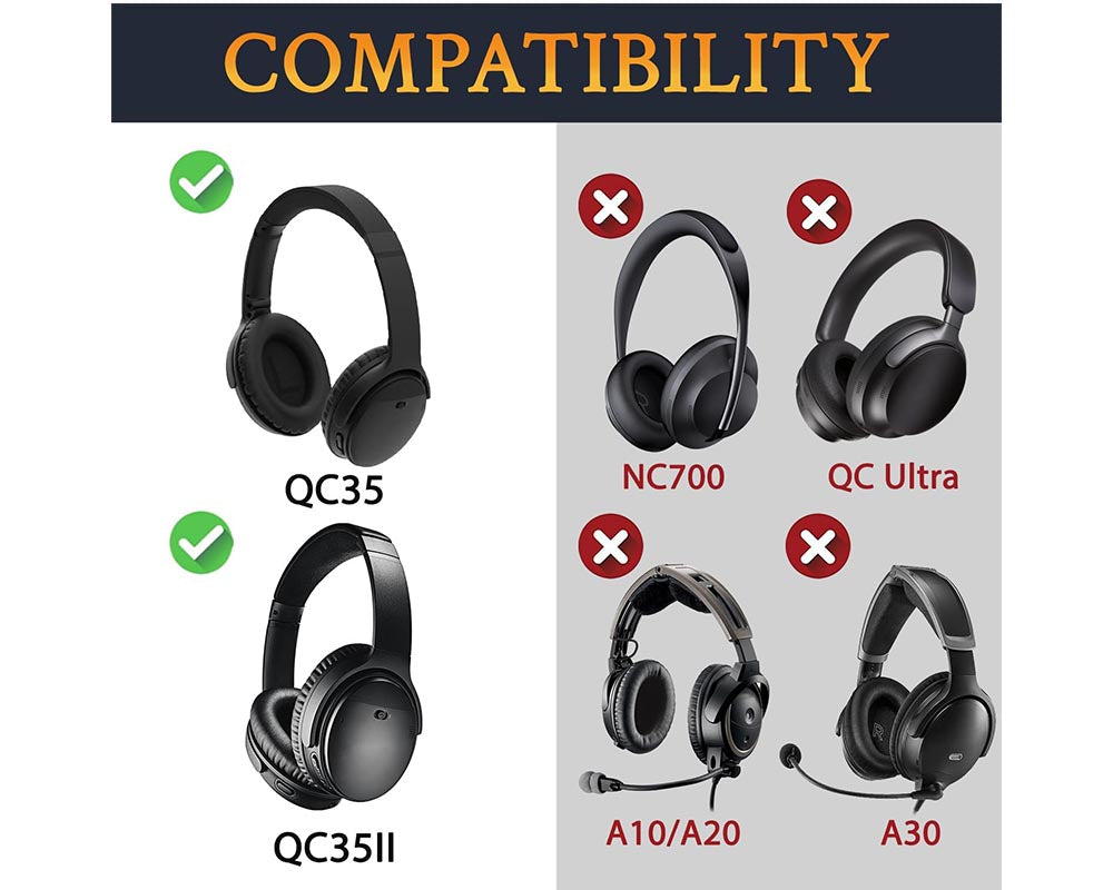 Replacement Earpads Cushions for Bose