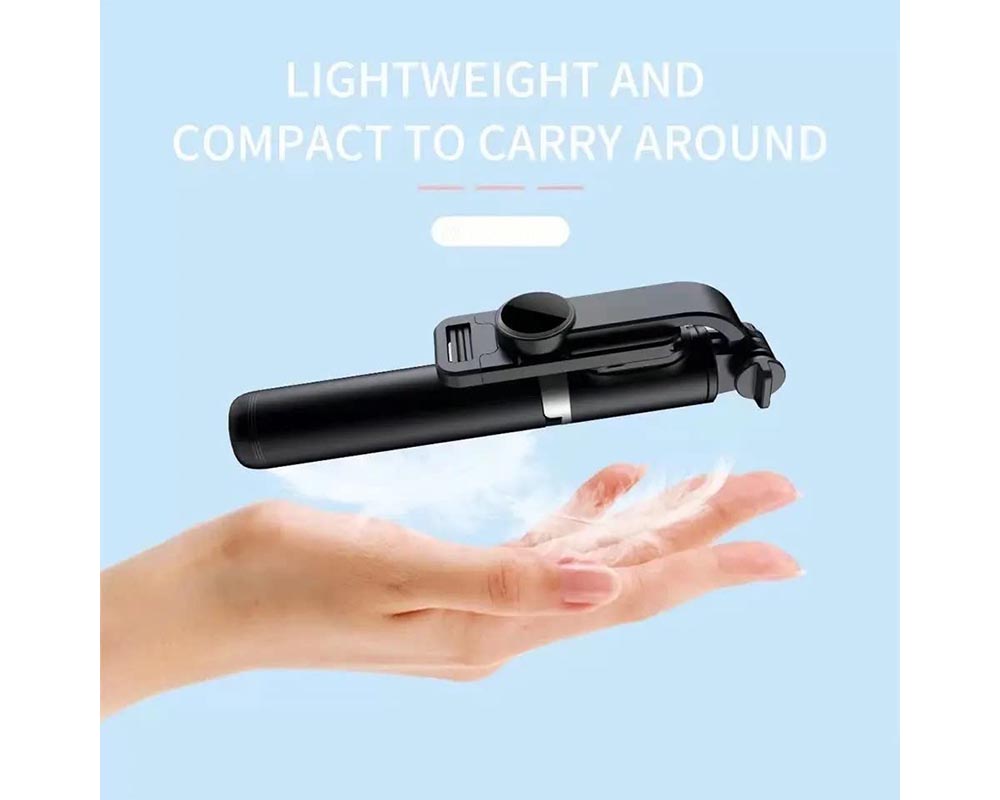 Extendable Selfie Stick with Tripod Stand and Detachable Bluetooth Remote Phone Tripod Stand