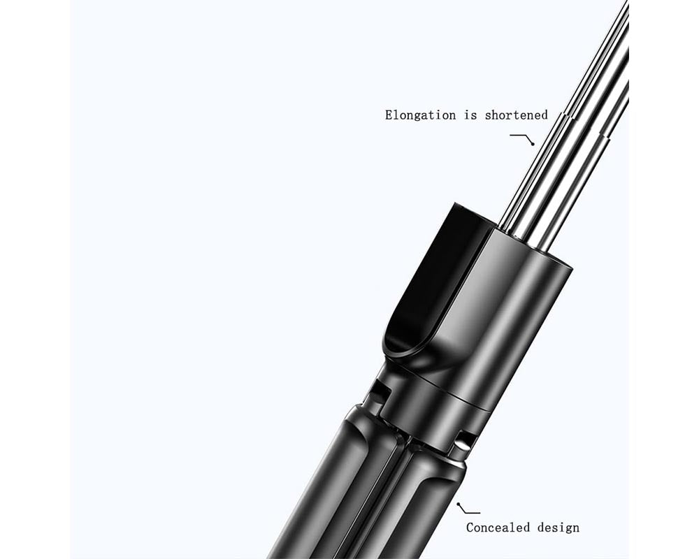 Extendable Selfie Stick with Tripod Stand and Detachable Bluetooth Remote Phone Tripod Stand