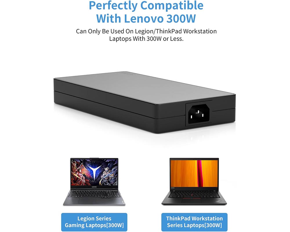 300W AC Power Adapter for Lenovo Legion ThinkPad Series