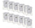 12 Pack Eco-Friendly Disposal Vacuum Dust Bags for iRobot Roomba i7/i7+, E5/E6, and s9 Series Dust Bags for iRobot Roomba