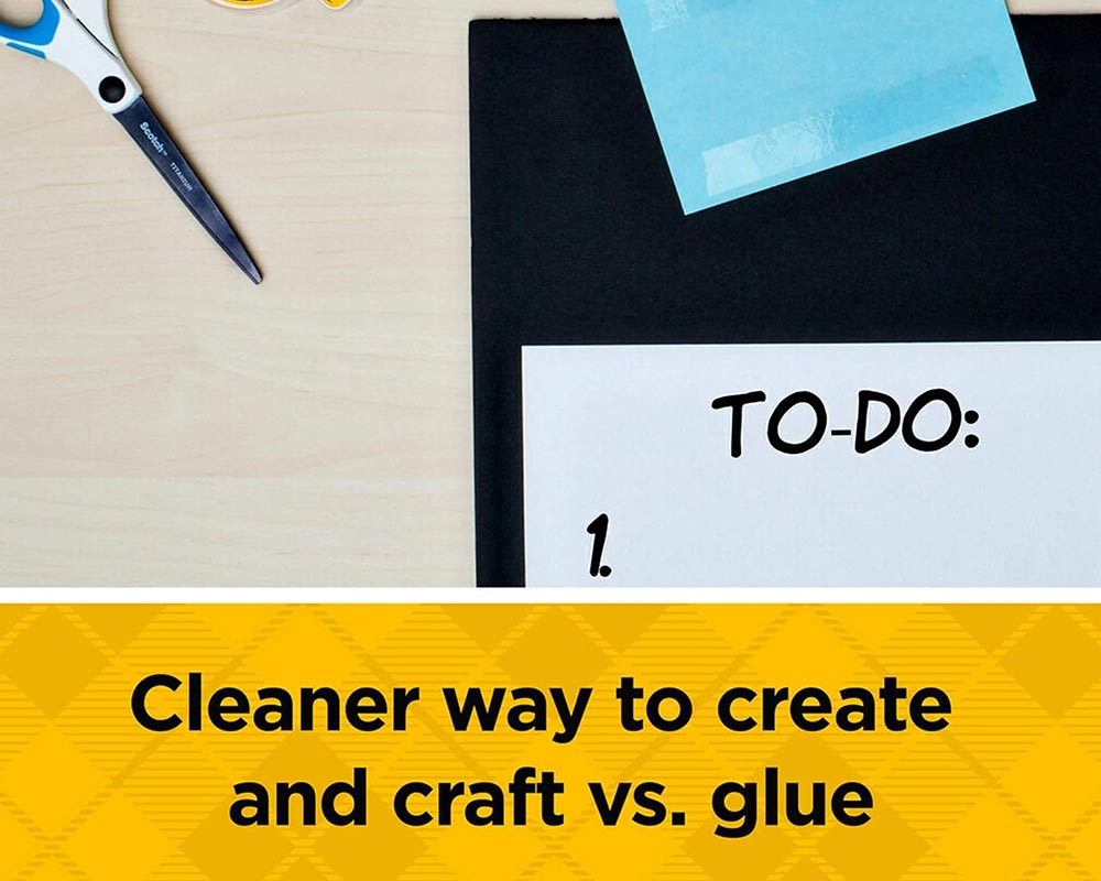 Scotch Double-Sided Tape 665 – Clear, Clean, and Reliable