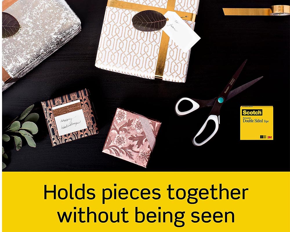 Scotch Double-Sided Tape 665 – Clear, Clean, and Reliable