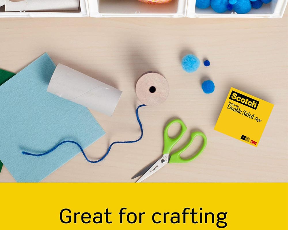 Scotch Double-Sided Tape 665 – Clear, Clean, and Reliable