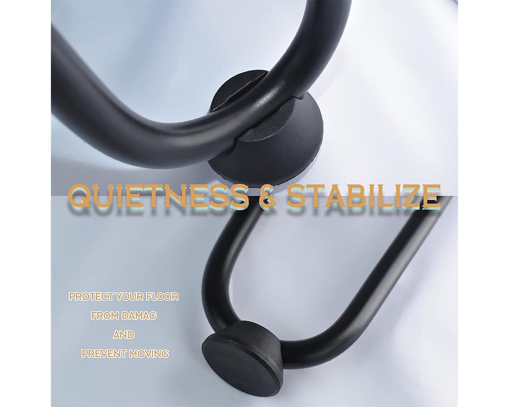 12-Inch Hairpin Furniture Legs Heavy Duty with Rubber Floor Protectors Hairpin Table Legs 12 inch