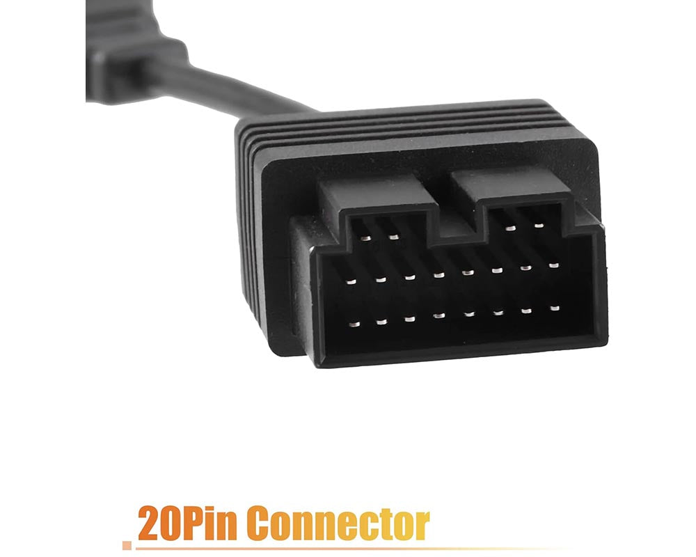 OBD 20-Pin to OBD2 16-Pin Adapter Cable for Kia Diagnostic Tool Connector Kia OBD Adapter