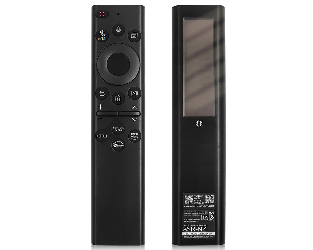Replacement Samsung TV Remote Solar Powered with voice Control