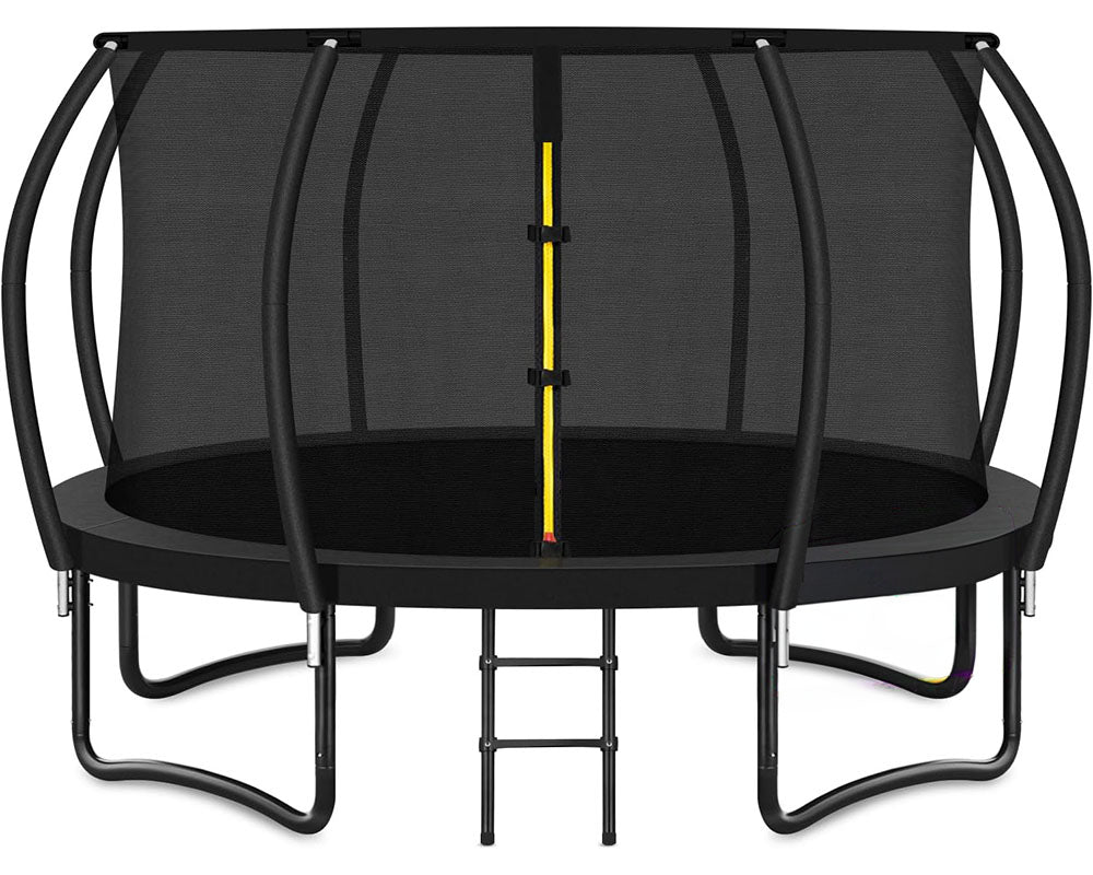 10FT Recreational Trampoline with Enclosure Net and Ladder