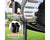 10FT Recreational Trampoline with Enclosure Net and Ladder