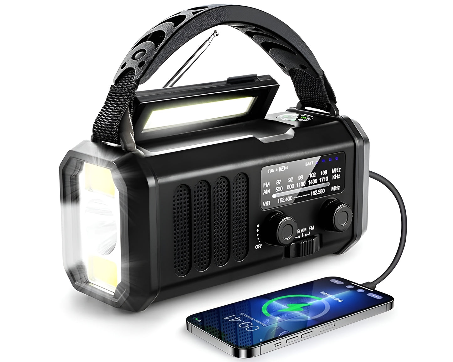 Emergency Radio Emergency Light