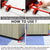 Heavy Duty Furniture Lifter with Sliders 5-Piece Set for Effortless Moving