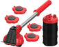 Heavy Duty Furniture Lifter with Sliders 5-Piece Set for Effortless Moving