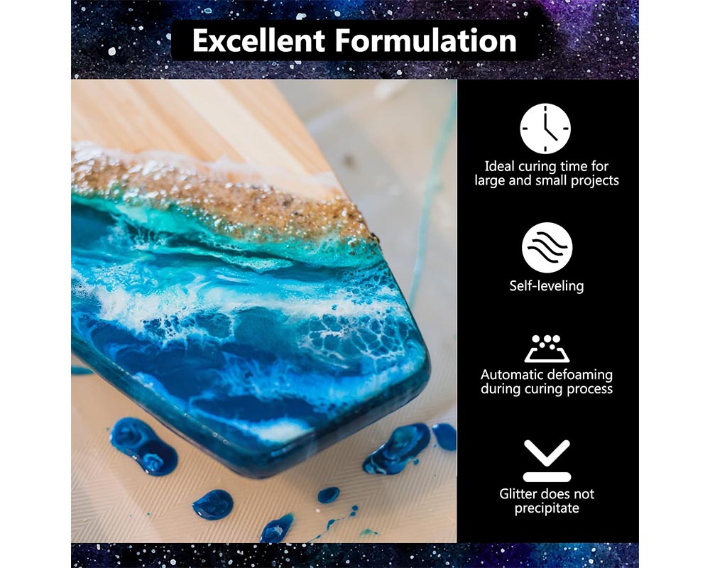 1000ml 1:1 AB Resin Epoxy Glue Set High Adhesive Crystal Clear Resin for Jewelry DIY Crafts Epoxy Resin