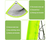 Kids Soccer Goal Set Portable Foldable Pop Up Soccer Net