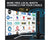 Digital TV Antenna DVB-T2 – Portable Indoor/Outdoor HDTV Antenna with Magnetic Base and 16.4ft Cable